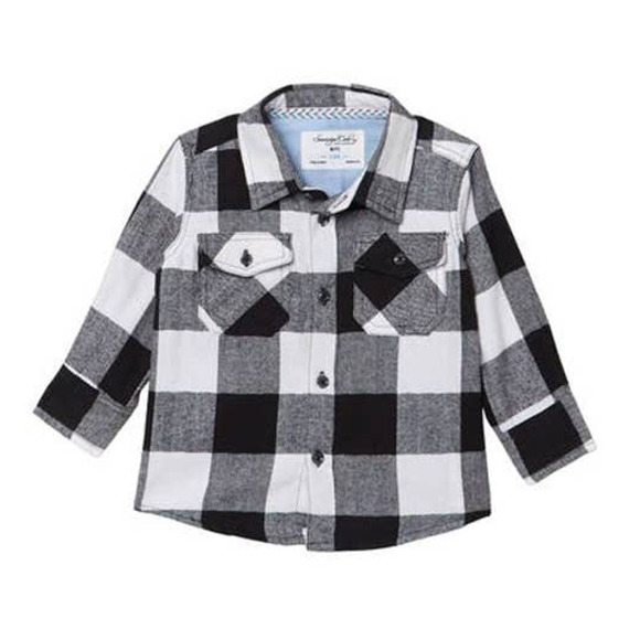 Sovereign Code Boys Liverpool Flannel Top Size 12 Months - Picture 1 of 7